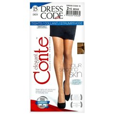 Колготки Conte Elegant Dress Code, 15 den, размер 3, beige (бежевый)