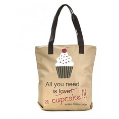 Сумка женская Antan, 1-58 ice cream бежевая 111578