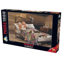 Пазл Anatolian В гостях хорошо, а дома лучше 1000 деталей Anatolian+Perre