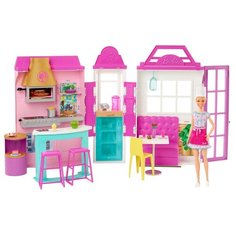 Набор игровой Barbie Гриль-ресторан с куклой, HBB91