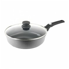 Сотейник Rondell Escurion Grey RDA-1125, 28 см, с крышкой, серый