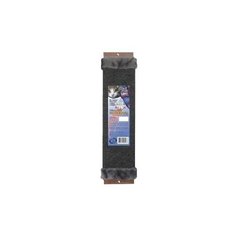 Когтеточка ковровая с мехом, с запахом валерьяны, 15x60 см Зверьё Моё