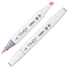 Маркер TOUCH BRUSH двухсторонний на спирт.основе цв.008 розовая роза