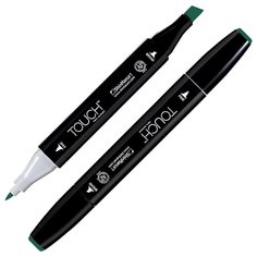 Маркер TOUCH TWIN двухсторонний на спирт.основе цв.051 зеленый темный