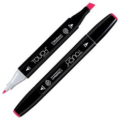 Маркер TOUCH TWIN двухсторонний на спирт.основе цв.004 красный яркий