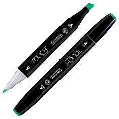 Маркер TOUCH TWIN двухсторонний на спирт.основе цв.055 зеленый изумрудный