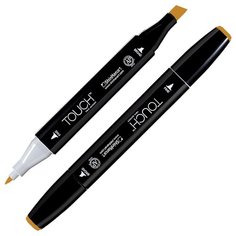 Маркер TOUCH TWIN двухсторонний на спирт.основе цв.101 охра желтая