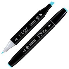 Маркер TOUCH TWIN двухсторонний на спирт.основе цв.067 синий пастельный