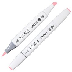 Маркер TOUCH BRUSH двухсторонний на спирт.основе цв.009 розовый бледный
