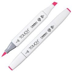 Маркер TOUCH BRUSH двухсторонний на спирт.основе цв.005 розовый вишневый