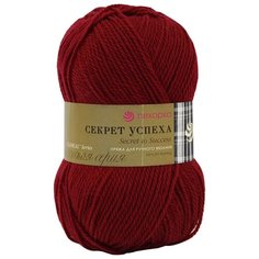 Пряжа Пехорка Секрет успеха (100%шерсть) (363-Св.вишня) 10 шт