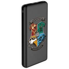 Внешний аккумулятор лицензия Harry Potter 10000 mAh, 2 USB, MicroUSВ, 2,1A, Li-pol, Hogwartz 02 Deppa