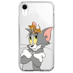 Чехол накладка лицензия Tom & Jerry для iPhone XR, айфон XR (Том и Джерри 03) Deppa