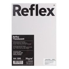 Калька REFLEX А4, 70 г/м, 100 листов, Германия, белая, R17118