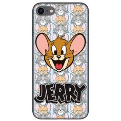 Чехол накладка лицензия Tom & Jerry для iPhone SE(2020) / 7 / 8, айфон SE(2020), 7, 8 (Том и Джерри 08) Deppa