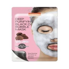 Маска для лица PUREDERM Deep Purifying Black O2 Volcanic