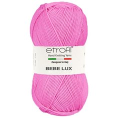Пряжа Etrofil BABY LUX 100гр. 250м (60% бамбук, 40% полиамид) (70366 розовый) 5 шт