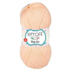 Пряжа Etrofil BABY CAN 100гр 250м (100% антипиллинговый акрил) (80022 лососевый) 5 шт