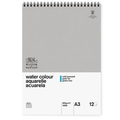 Альбом для акварели W&N Classic 300г/м.кв 29,7х42см 12л Фин Winsor Newton 6 663 249