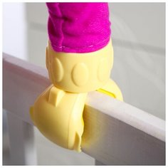 Дуга музыкальная Крошка Я на коляску или кроватку, "Осьминожки", 3 игрушки (4346700)