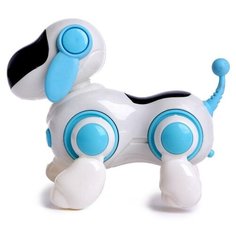 Собачка-робот Woow Toys "Умный Тобби", ходит, поет, цвет голубой