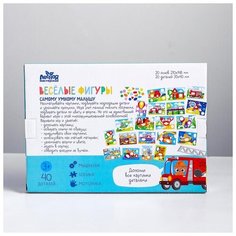 Мозаика с шаблонами Лесная мастерская "Веселые фигуры" (4276322)