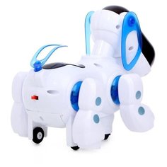 Робот Woow Toys "IQ-Пес", свет и звук, цвет синий