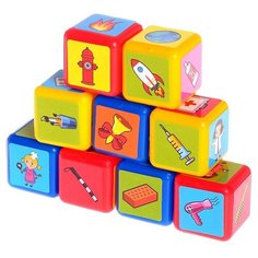 Кубики ZABIAKA обучающие, "Учим профессии"