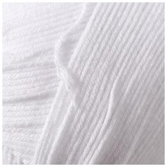 Пряжа ALIZE "Cotton gold fine", 55% хлопок, 45% акрил, 660 м*100 г, 55 белая