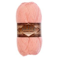 Пряжа ALIZE "Angora Gold Simli", 500 м*100 г, 363 розовая