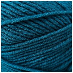 Пряжа ALIZE "Lanagold", 51% акрил, 49% шерсть, 240 м*100 г, 640 павлиновая зелень