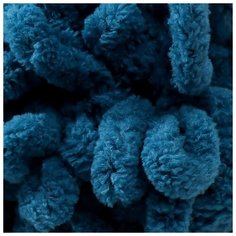 Пряжа ALIZE "Puffy", 100% микрополиэстер, 9 м*100 г, 646 морская