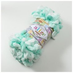 Пряжа ALIZE "Puffy color", 100% микрополиэстер, 9 м*100 г, 5920