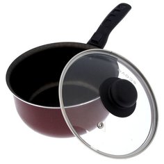 Ковш SCOVO "Альфа", 1,5 л, d 16 см, стеклянная крышка