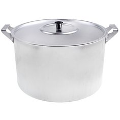 Кастрюля SCOVO с крышкой, 8 л, матовая