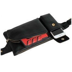 Сумка на пояс Polar, 0243 черная