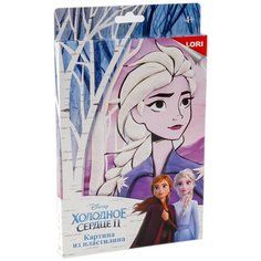 Картина из пластилина Disney. Холодное сердце - 2 "Эльза". Lori