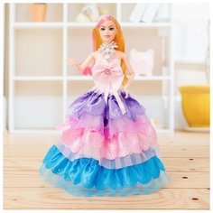 Кукла модель шарнирная "Мира" в платье Сима ленд