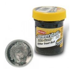 Паста форелевая Berkley PowerBait Select Glitter Trout Bait (Black Pearl/)