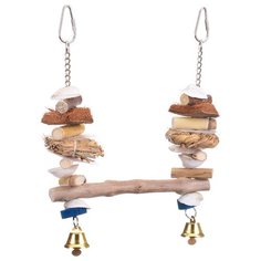 Игрушка-качели для птиц HAPPY BIRD "Seashell", 31х20х7.5см (Германия)