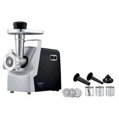 Мясорубка Moulinex ME 548810, черный/серебристый