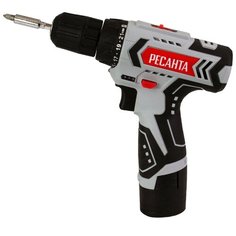 Аккумуляторная дрель-шуруповерт РЕСАНТА ДА-12-2Л