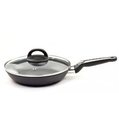 Сковорода Maestro MR1207-24, 24 см, с крышкой, черный