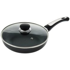 Сковорода Maestro MR1203-24, 24 см, с крышкой, черный