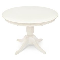 Стол кухонный TetChair Leonardo, раскладной, длина в разложенном виде: 153 см, pure white