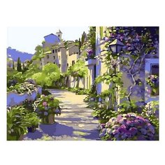 Цветной Картина по номерам "Бургундия" 30х40 см (EX5357)