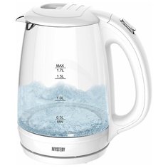 Чайник Mystery MEK-1642, white