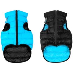 Жилет для собак AiryVest двусторонний 45 M черный/голубой