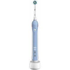 Электрическая зубная щетка Oral-B Pro 2000, голубой