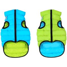 Жилет для собак AiryVest двусторонний 45 M салатовый/голубой